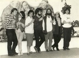 Manuel Faria, Eugénia M Castro, Lídia Franco, VT, Júlio Pereira, Rita Ribeiro, Luís Represas. Lisboa, 1986 